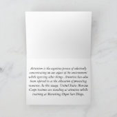 Wenskaart aandacht kaart (Binnen)