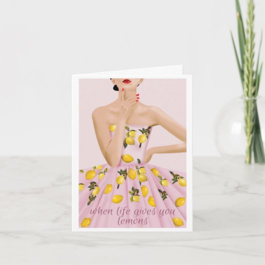 Wenskaart aanmoedigen kaart (Voorkant)