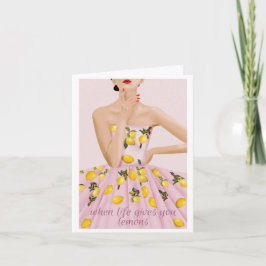 Wenskaart aanmoedigen kaart