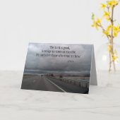 Wenskaart/Aanmoediging Kaart (Gele Bloem)