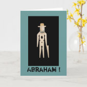 Wenskaart Abraham 50 jaar Kaart (Gele Bloem)