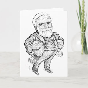 wenskaart "Andrew Carnegie" Kaart