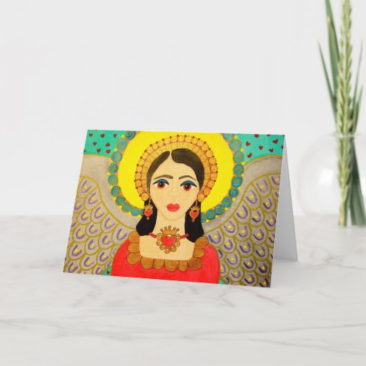 Wenskaart "Angel" Kaart (Voorkant)