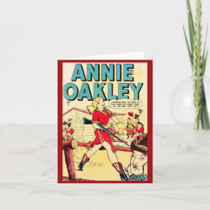 Wenskaart "Annie Oakley" Kaart