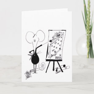 Wenskaart architect kaart