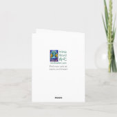 wenskaart "Balans" Bedankkaart (Achterkant)