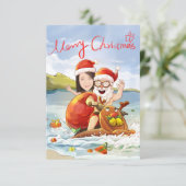 Wenskaart Bedankkaart (Staand voorkant)