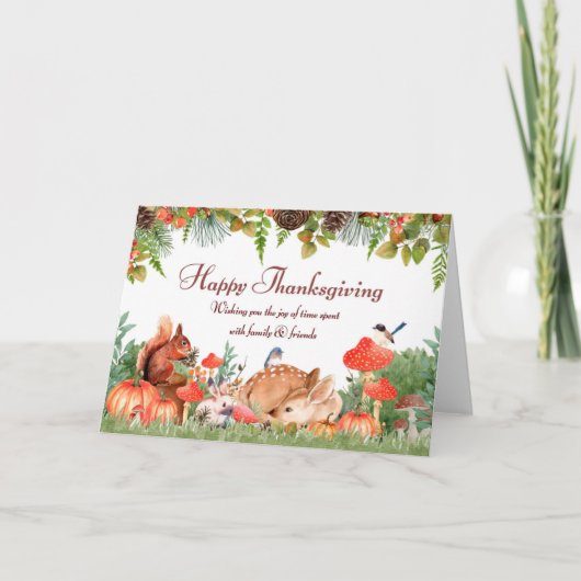 Wenskaart Bedankkaart (Voorkant)