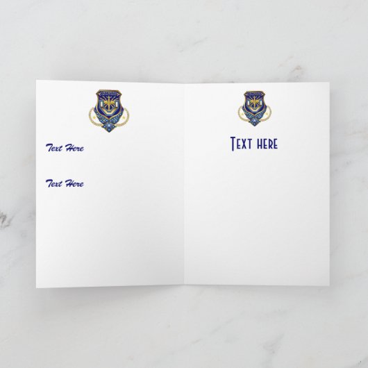 Wenskaart Bedankkaart (Binnen)