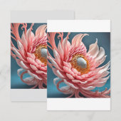 Wenskaart Bedankkaart (Voorkant / Achterkant)