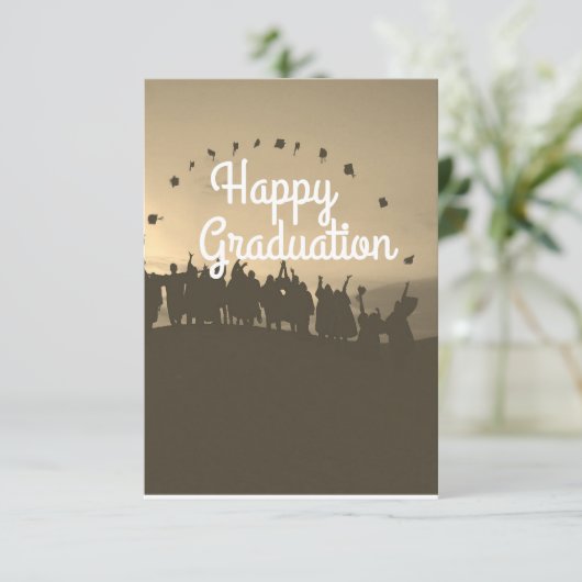 Wenskaart Bedankkaart (Staand voorkant)