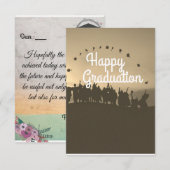 Wenskaart Bedankkaart (Voorkant / Achterkant)