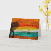 Wenskaart "Beste wensen voor een Snelle Kaart (Gele Bloem)