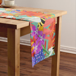 Wenskaart_bewerkbaar_BuzzAmongBlooms Korte Tafelloper