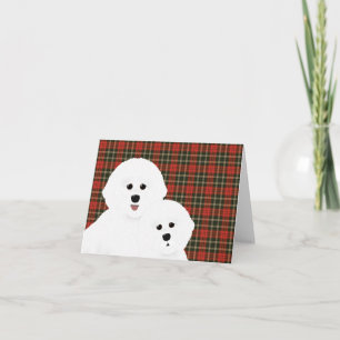 Wenskaart Bichon Frise Kaart