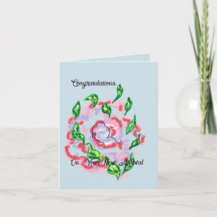 Wenskaart: Bij je nieuwe aanwinst Kaart