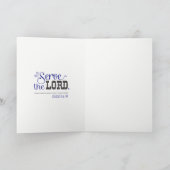 Wenskaart Bijbeltekst Jozua 24 Nieuw Huis Kaart (Binnen)