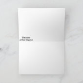 Wenskaart Blackpool Tower Kaart (Binnen)