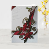 Wenskaart-blanco binnenin kaart (Gele Bloem)