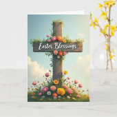 Wenskaart Bloesemtijd Kaart (Gele Bloem)