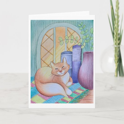 Wenskaart boekwinkel bedankkaart (Voorkant)