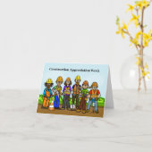 Wenskaart Bouwwaardeweek Kaart (Gele Bloem)