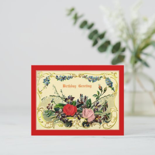  Wenskaart Briefkaart (Staand voorkant)