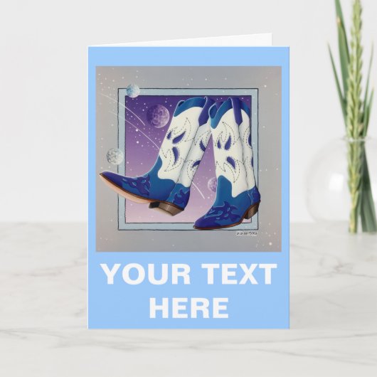 Wenskaart, briefkaart - elektrische slang B (Voorkant)