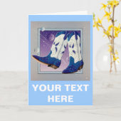 Wenskaart, briefkaart - elektrische slang B (Gele Bloem)