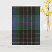 Wenskaart Brodie die de Oude Druk van het Geruite Kaart (Gele Bloem)