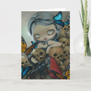 wenskaart "Butterflies" en "Botten" Kaart