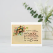 Wenskaart (ca. 1915) feestdagenkaart (Staand voorkant)