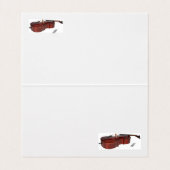 wenskaart cello kaart (Binnenkant ongevouwen)