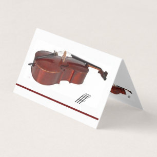 wenskaart cello kaart
