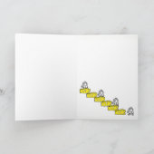 Wenskaart Cheesy Happy Birthday One Step Muis Kaart (Binnen)