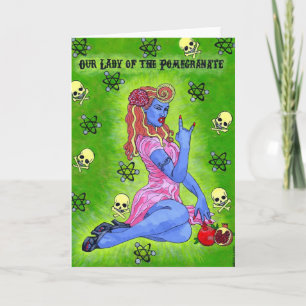 wenskaart "Chola Alert" Kaart