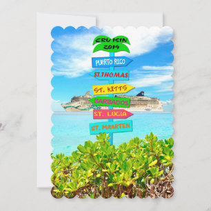 Wenskaart - Cruise 2019 Feestdagenkaart