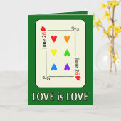 Wenskaart Dag van de Huwelijksgelijkheid Kaart (Gele Bloem)