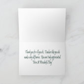 Wenskaart Dag van de Lerarenwaardering Kaart (Binnen)