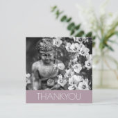 WENSKAART : DANK U : BUDDHA BEDANKKAART (Staand voorkant)