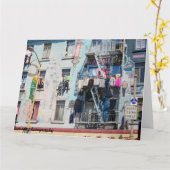 Wenskaart:  De Chinatown van San Francisco Kaart (Gele Bloem)