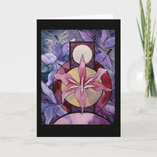 Wenskaart: "De geboorte Kaart