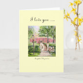 Wenskaart - de Herberg van de Wegkant Kaart (Gele Bloem)