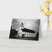 Wenskaart - de Kerk van het Land van Texas Kaart (Gele Bloem)