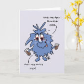 Wenskaart: de mooiste verjaardag ooit kaart (Gele Bloem)