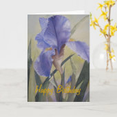 Wenskaart - de Rapsodie van de Lente, Gelukkige Kaart (Gele Bloem)