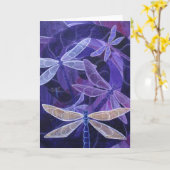 Wenskaart: "De Reünie" Kaart (Gele Bloem)