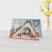 Wenskaart - De structuur van de vrijmetselarij Kaart (Gele Bloem)