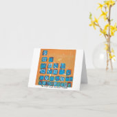 wenskaart "De Waarheid" Kaart (Gele Bloem)