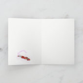 Wenskaart: Denk aan je viool en piano Kaart (Binnen)